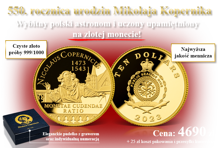 550. rocznica urodzin Mikołaja Kopernika