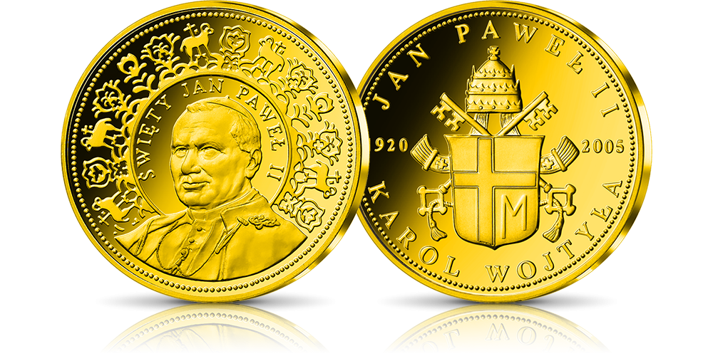 medal Święty Jan Paweł II