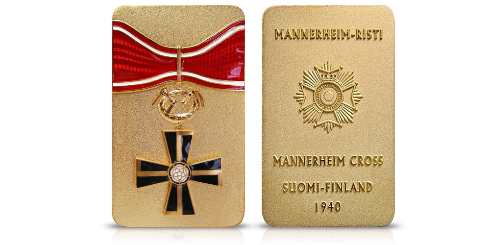 order mannerheima w cennym złocie
