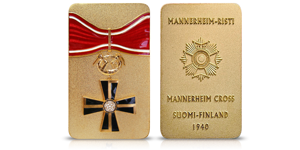 order mannerheima w cennym złocie order mannerheima w cennym złocie