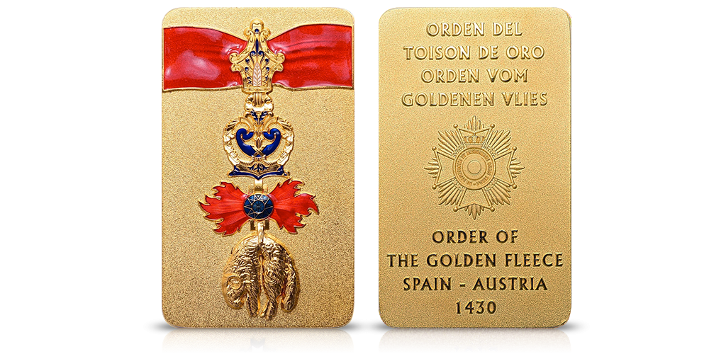 order złotego runa platerowany czystym złotem order złotego runa platerowany czystym złotem