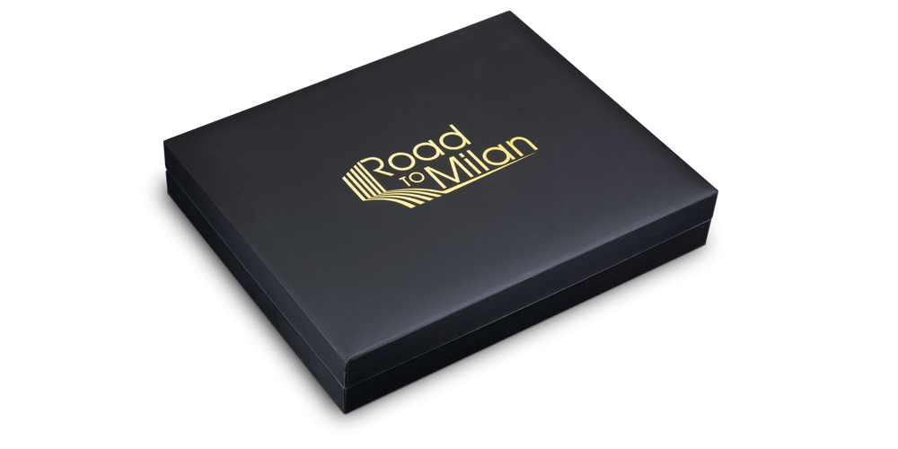 Road to Milan pudełko na monety
