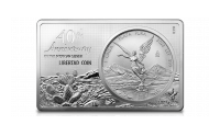 40. rocznica wybicia pierwszej srebrnej monety Libertad.
