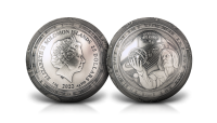 Mikołaj Kopernik na monecie wybitej w 1 kg czystego srebra.