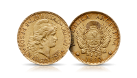Cenne złote 5 peso z kultowym wizerunkiem Libertad  – argentyńska moneta bogactwa i wolności!
