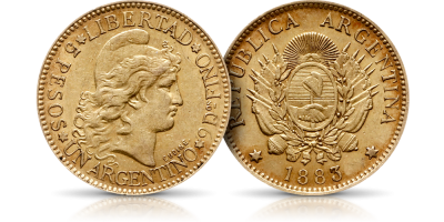 Argentino de oro ( 5 peso)