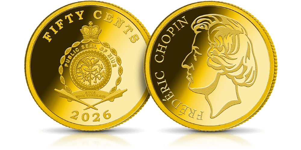 Najmniejsze Złote Monety - Fryderyk Chopin