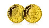Najmniejsze Złote Monety Świata - Jan Paweł II