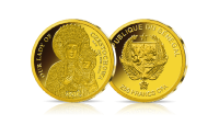 Najmniejsze Złote Monety Świata - Matka Boska Częstochowska
