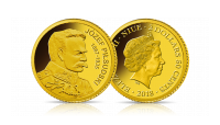  Najmniejsze Złote Monety Świata - Józef Piłsudski