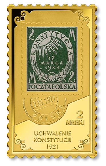numizmat ze znaczkiem Wydanie Krakowskie