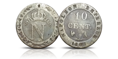 Napoleon Bonaparte: 10 centymów Cesarza Francuzów 