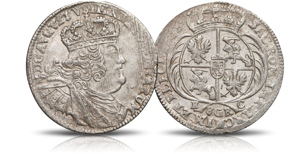 8 groszy Augusta III 8 groszy Augusta III