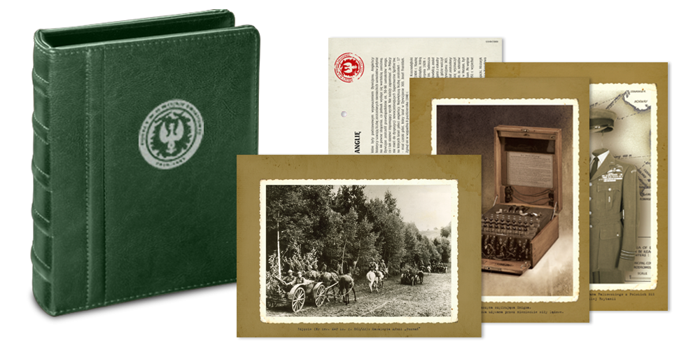  karty historyczne i klaser na karty - akcesoria do kolekcji Polacy w II wojnie światowej 