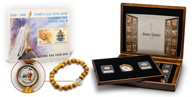 Rok Święty 2025 - zestaw aż 18 autentycznych monet watykańskich  