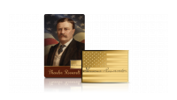 Theodore Roosevelt - złota moneta.