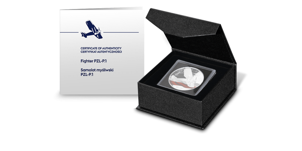 srebrna-moneta-samolot-pzl-p1-1-dolar-pudelko-certyfikat-min