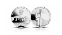 Mniejszość słowacka - srebrna moneta kolekcjonerska emitowana przez NBP.