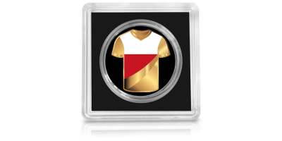 Sportowe ikony - Polska. Moneta wykonana w czystym złocie! 