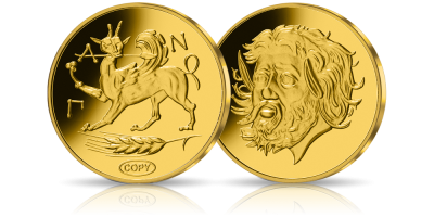 Złoty Stater  - najcenniejsza moneta starożytnej Grecji 
