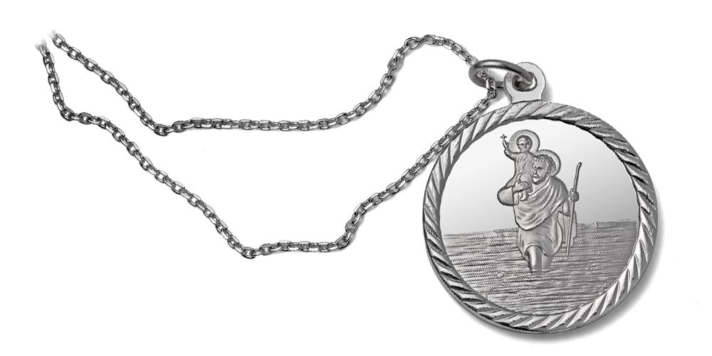  medalik ze świętym wojciechem na łańcuszku