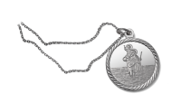 medalik ze świętym wojciechem na łańcuszku