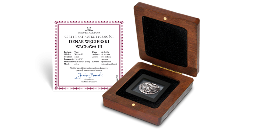 denar wacłąwa III czeskiego