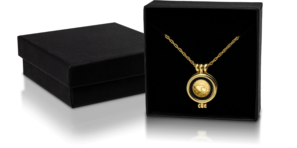 Eleganckie pudełko w komplecie.