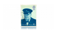 churchill znaczek 1974