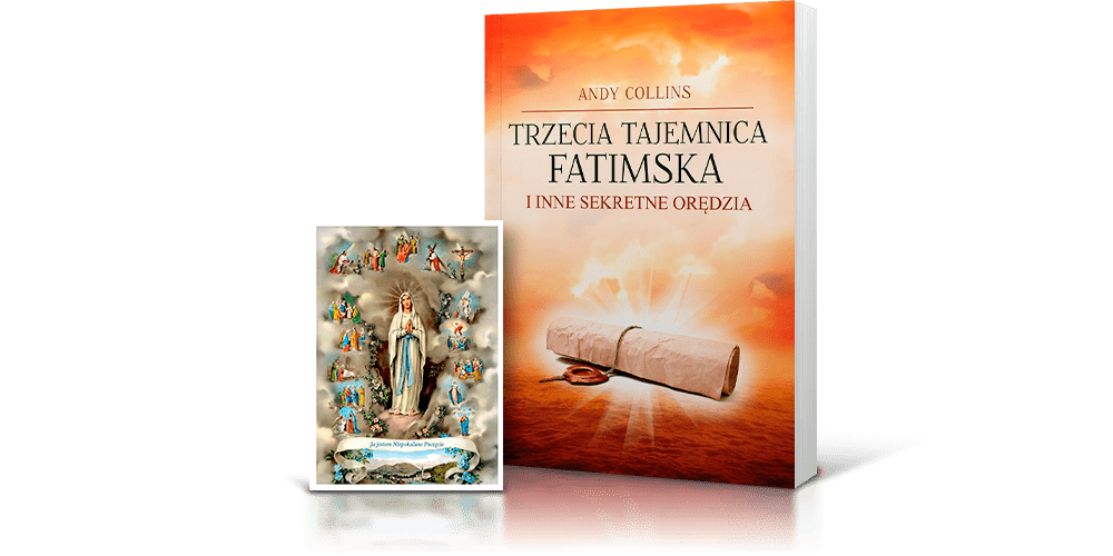  książka i obrazek z litanią loretańską