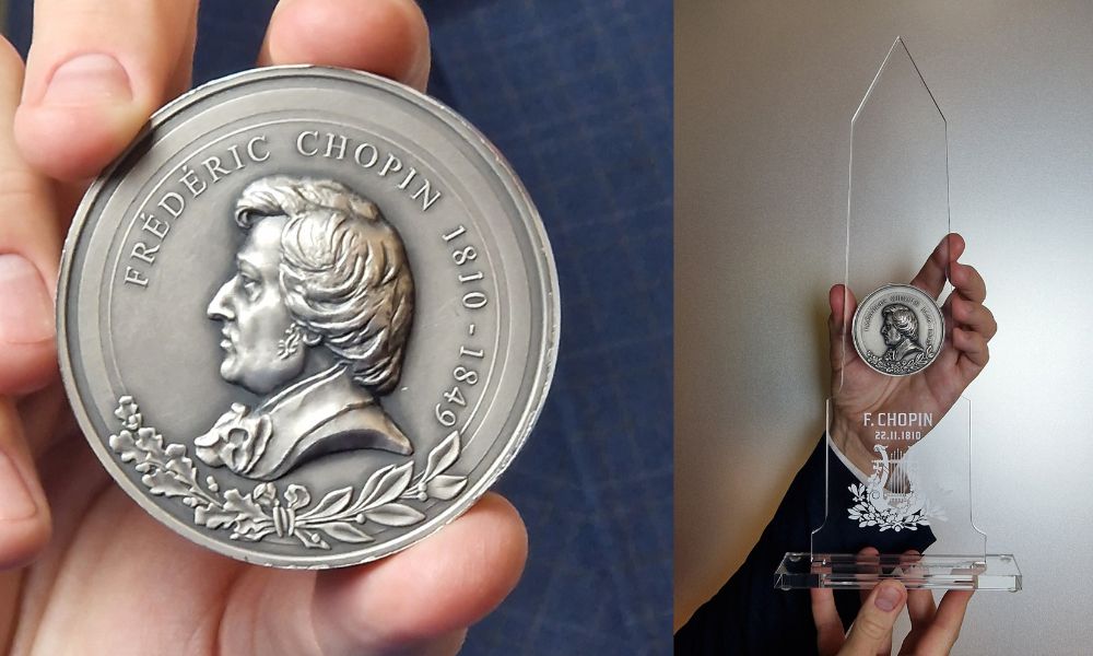 Premiera numizmatyczna – Fryderyk Chopin na srebrnej monecie 